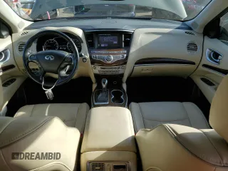2017 Infiniti QX60 with VIN 5N1DL0MM6HC513197, listed as a Copart auction lot 48238615 with 101,015 mi miles and Salvage Title. Bid and sale history available at DreamBid. Image 8.