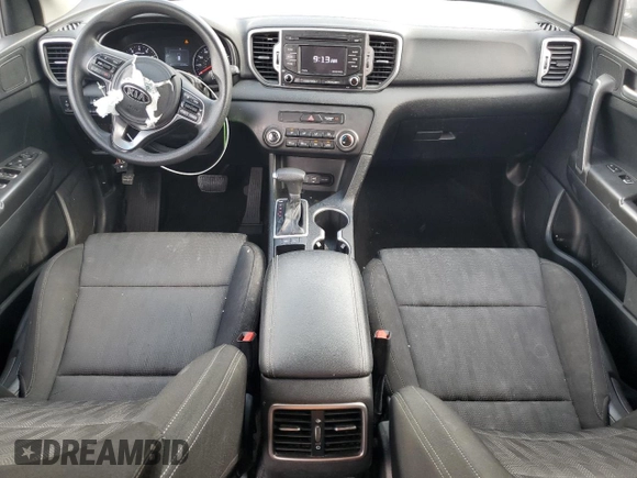 2019 Kia Sportage LX with VIN KNDPM3AC2K7598809, listed as a Copart auction lot 51320525 with 141,826 mi miles and Salvage Title. Bid and sale history available at carsss.com. Image 8.