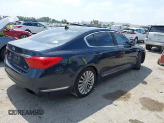 2015 Kia K900 Luxury z VIN KNALW4D48F6022153, wystawiony jako IAAI lot #42371868 z przebiegiem 75 422 mil mil oraz . Historia ofert i sprzedaży dostępna na DreamBid. Obrazek 4.