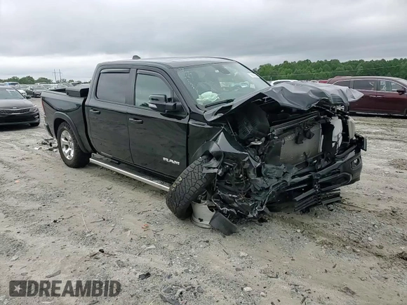 2022 Ram 1500 Big Horn with VIN 1C6SRFFT5NN448240, listed as a Copart auction lot 58556525 with 45,591 mi miles and Salvage title. Bid and sale history available at DreamBid. Image 13.