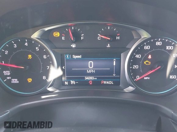 2023 Chevrolet Equinox RS with VIN 3GNAXMEG0PL111407, listed as a IAAI auction lot 41985925 with 34,283 mi miles and . Bid and sale history available at DreamBid. Image 7.