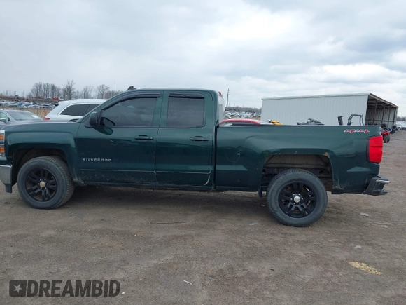 2015 Chevrolet Silverado 1500 LT with VIN 1GCVKREC1FZ342326, listed as a IAAI auction lot 41968095 with 119,911 mi miles and . Bid and sale history available at DreamBid. Image 14.