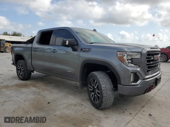 2022 GMC Sierra 1500 Limited AT4 with VIN 3GTP9EEL5NG115619, listed as a Copart auction lot 78407284 with 51,616 mi miles and Salvage Title. Bid and sale history available at carsss.com. Image 4.