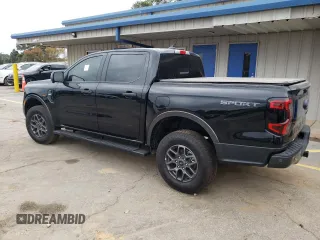 2024 Ford Ranger XLT with VIN 1FTER4GH7RLE17982, listed as a Copart auction lot 75858184 with 2,652 mi miles and Non Repairable. Bid and sale history available at carsss.com. Image 2.