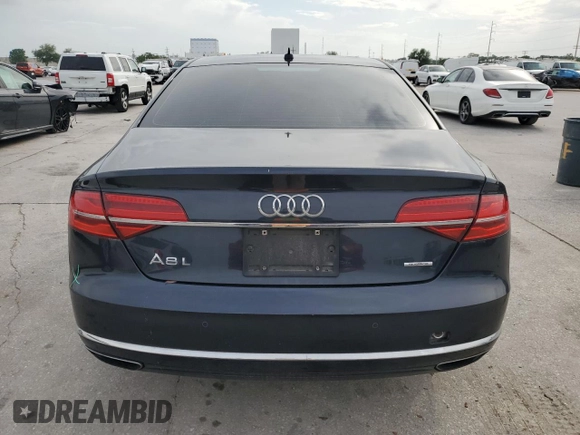 2015 Audi A8 3.0T z VIN WAU3GAFD2FN026312, wystawiony jako Copart lot #53914905 z przebiegiem Nie podano mil oraz Szkoda całkowita • Salvage title. Historia ofert i sprzedaży dostępna na DreamBid. Obrazek 6.