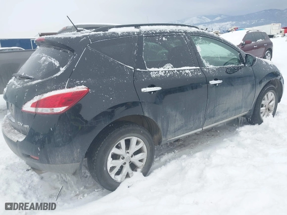 2011 Nissan Murano SV with VIN JN8AZ1MW3BW175281, listed as a IAAI auction lot 41450103 with 154,529 mi miles. Bid and sale history available at carsss.com. Image 4.