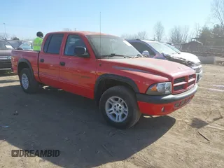 2001 Dodge Dakota Sport with VIN 1B7GL2AN11S114803, listed as a IAAI auction lot 41752870 with 102,459 mi miles. Bid and sale history available at carsss.com. Image 1.