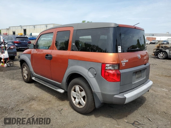 2004 Honda Element EX with VIN 5J6YH185X4L000314, listed as a Copart auction lot 56693495 with Not provided miles and Salvage title. Bid and sale history available at DreamBid. Image 2.