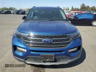 2022 Ford Explorer XLT with VIN 1FMSK7DH5NGB19667, listed as a Copart auction lot 60838495 with 45,469 mi miles and Salvage title. Bid and sale history available at DreamBid. Image 5.