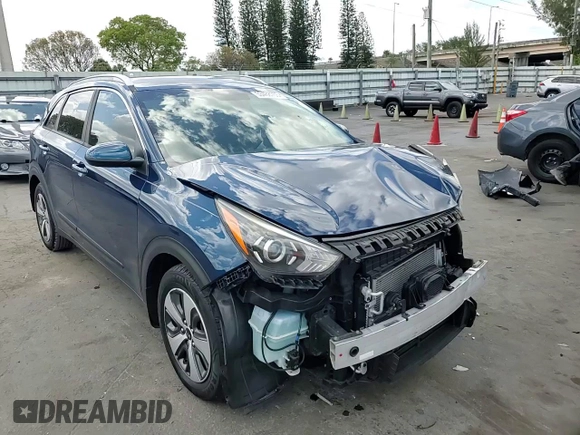 2017 Kia Niro LX with VIN KNDCB3LC2H5082018, listed as a Copart auction lot 53488755 with 122,830 mi miles and Salvage Title. Bid and sale history available at DreamBid. Image 14.