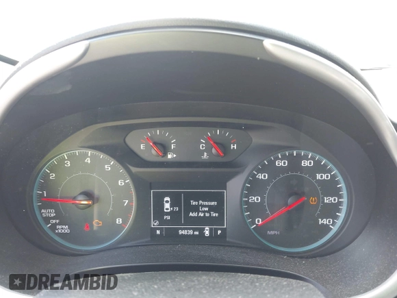 2020 Chevrolet Malibu RS with VIN 1G1ZG5ST2LF060556, listed as a IAAI auction lot 42008963 with 94,839 mi miles and . Bid and sale history available at DreamBid. Image 7.