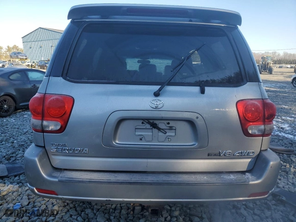 2006 Toyota Sequoia Limited with VIN 5TDBT48A76S272068, listed as a Copart auction lot 85614544 with 251,600 mi miles and Salvage Title. Bid and sale history available at carsss.com. Image 6.