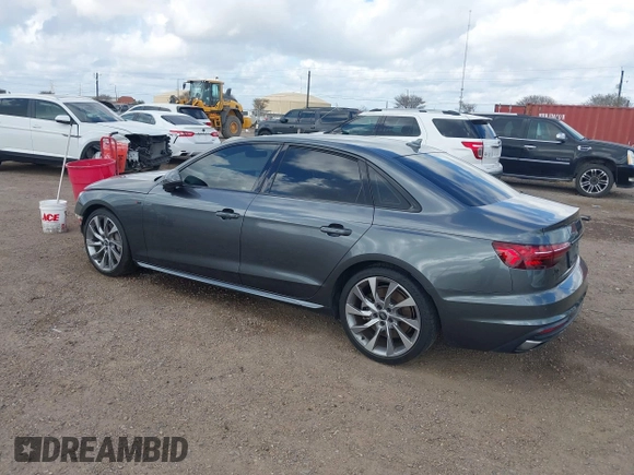 2020 Audi A4 Premium Plus z VIN WAUENAF47LN003795, wystawiony jako IAAI lot #41191479 z przebiegiem 105 196 mil mil oraz . Historia ofert i sprzedaży dostępna na DreamBid. Obrazek 3.