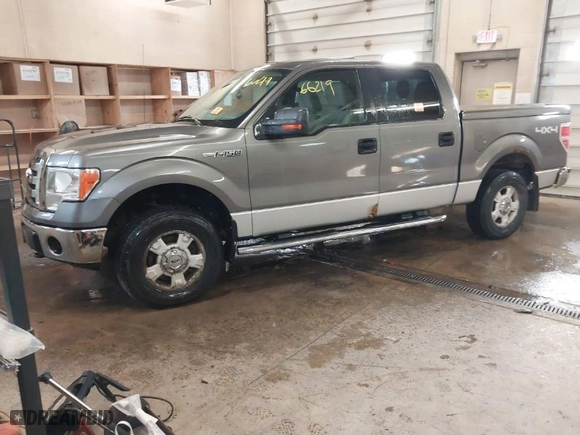 2010 Ford F-150 XL with VIN 1FTFW1EV1AFB68537, listed as a IAAI auction lot 41466219 with 1 mi miles. Bid and sale history available at carsss.com. Image 2.