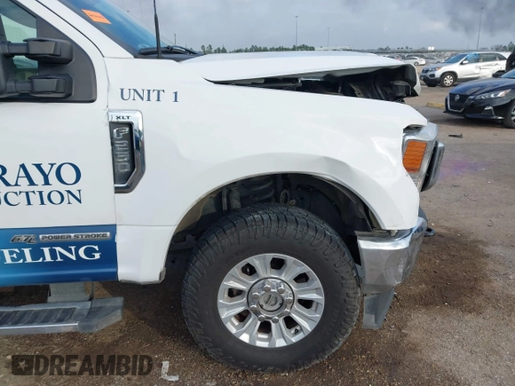 2021 Ford F-250 XL with VIN 1FT7X2BT9MEE07062, listed as a IAAI auction lot 41524525 with 86,924 mi miles and . Bid and sale history available at DreamBid. Image 18.