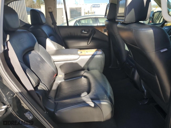 2014 Infiniti QX80 with VIN JN8AZ2NF2E9555171, listed as a Copart auction lot 87826995 with 239668 miles and Salvage Title. Bid and sale history available at carsss.com. Image 11.