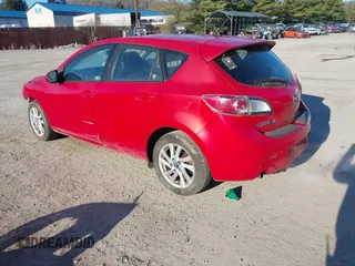 2013 Mazda 3 i Touring with VIN JM1BL1LP9D1742010, listed as a IAAI auction lot 41895365 with 154,476 mi miles and . Bid and sale history available at carsss.com. Image 3.