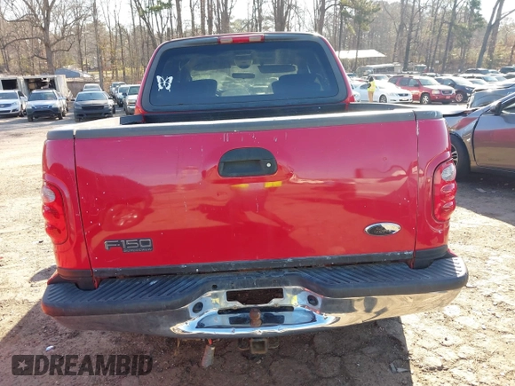 2003 Ford F-150 XLT with VIN 1FTRW07L03KC47484, listed as a IAAI auction lot 41653389 with 283,296 mi miles. Bid and sale history available at carsss.com. Image 16.