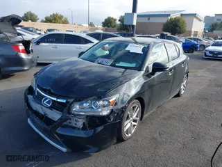 2014 Lexus CT 200h Hybrid with VIN JTHKD5BH1E2176451, listed as a IAAI auction lot 41520912 with 150,881 mi miles. Bid and sale history available at carsss.com. Image 24.