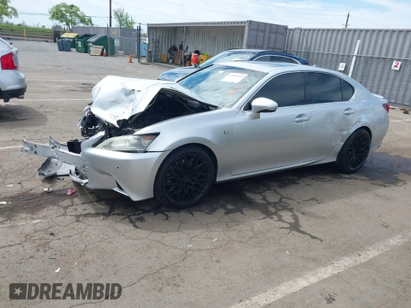 2013 Lexus GS 350 with VIN JTHBE1BL0D5022966, listed as a IAAI auction lot 42009025 with 1 mi miles. Bid and sale history available at carsss.com. Image 20.