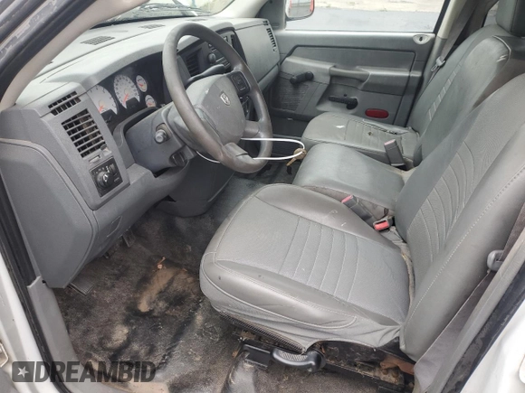 2008 Dodge 2500 ST with VIN 3D7KR28D18G236994, listed as a Copart auction lot 56574195 with 161,905 mi miles and Clean Title. Bid and sale history available at DreamBid. Image 7.