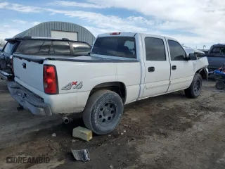 2006 Chevrolet Silverado 1500 LS with VIN 2GCEK13V961314935, listed as a Copart auction lot 48843765 with 0 mi miles and Salvage Title. Bid and sale history available at carsss.com. Image 3.