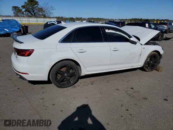 2018 Audi A4 Premium Plus с VIN WAUENAF44JA129472, выставлен на аукционе Copart как лот 50470795 с пробегом Не указан миль и Списание • Salvage title. История ставок и продаж доступна на DreamBid. Изображение 3.