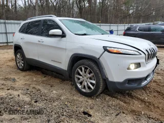 2017 Jeep Cherokee Limited with VIN 1C4PJLDS1HW626691, listed as a Copart auction lot 45802675 with 83,910 mi miles and Salvage Title. Bid and sale history available at carsss.com. Image 4.