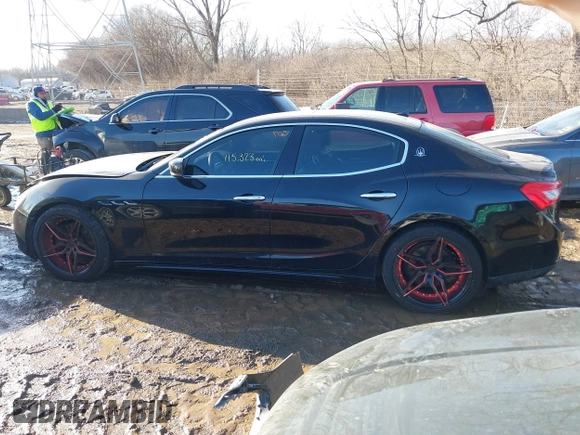 2014 Maserati Ghibli z VIN ZAM57XSA4E1090315, wystawiony jako IAAI lot #41423507 z przebiegiem 115 323 mil mil oraz . Historia ofert i sprzedaży dostępna na DreamBid. Obrazek 15.