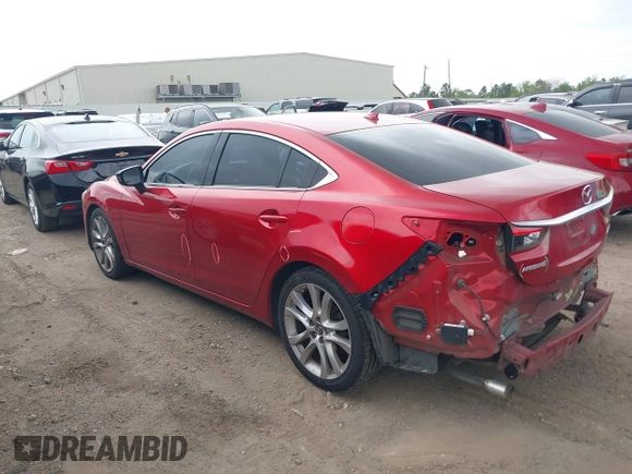 2015 Mazda 6 i Touring with VIN JM1GJ1T50F1212554, listed as a IAAI auction lot 41884926 with 225,208 mi miles. Bid and sale history available at carsss.com. Image 3.