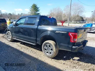 2017 Ford F-150 XL with VIN 1FTEW1CF1HFA70545, listed as a IAAI auction lot 41740423 with 108,245 mi miles and . Bid and sale history available at DreamBid. Image 3.
