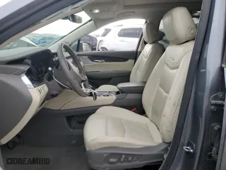 2020 Cadillac XT6 FWD Premium Luxury with VIN 1GYKPCRS5LZ201302, listed as a Copart auction lot 47898165 with 61,527 mi miles and Salvage Title. Bid and sale history available at carsss.com. Image 7.