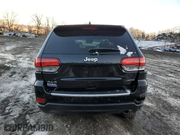 2022 Jeep Grand Cherokee WK Limited with VIN 1C4RJFBG5NC166179, listed as a Copart auction lot 85717634 with 25,635 mi miles and Salvage Title. Bid and sale history available at carsss.com. Image 6.