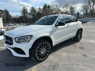2021 Mercedes-Benz GLC with VIN W1N0J8EB0MF941241, listed as a Copart auction lot 89323765 with 59,133 mi miles and Clean Title. Bid and sale history available at carsss.com. Image 1.