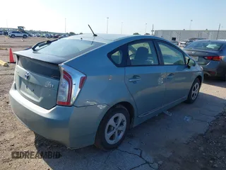 2015 Toyota Prius Four with VIN JTDKN3DU4F2004848, listed as a IAAI auction lot 42377225 with 196,511 mi miles and . Bid and sale history available at DreamBid. Image 4.