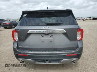 2023 Ford Explorer Limited with VIN 1FMSK7FH1PGA15693, listed as a Copart auction lot 46458305 with 35,295 mi miles and Salvage Title. Bid and sale history available at carsss.com. Image 6.