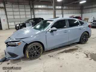 2024 Honda Civic Hatchback Sport Touring with VIN 19XFL1G85RE030831, listed as a Copart auction lot 86926574 with NaN miles and Salvage Title. Bid and sale history available at carsss.com. Image 1.