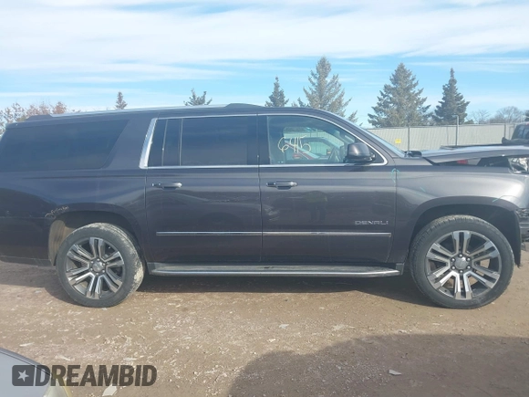 2017 GMC Yukon XL Denali with VIN 1GKS2HKJ5HR369939, listed as a IAAI auction lot 41446415 with 159,056 mi miles. Bid and sale history available at carsss.com. Image 13.