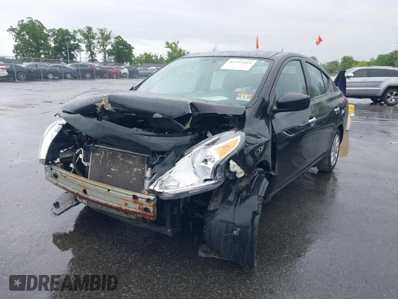 2017 Nissan Versa SV with VIN 3N1CN7AP1HL826585, listed as a IAAI auction lot 42355161 with 133,654 mi miles and . Bid and sale history available at DreamBid. Image 17.