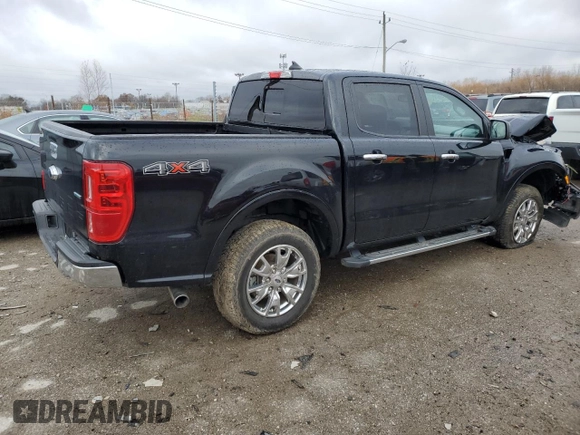 2019 Ford Ranger XL with VIN 1FTER4FH4KLA33889, listed as a Copart auction lot 81454194 with 40,458 mi miles and Salvage Title. Bid and sale history available at carsss.com. Image 3.