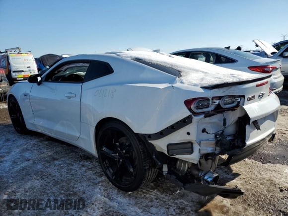 2022 Chevrolet Camaro LT1 with VIN 1G1FF1R7XN0109029, listed as a Copart auction lot 45898545 with 36,103 mi miles and Salvage Title. Bid and sale history available at carsss.com. Image 2.