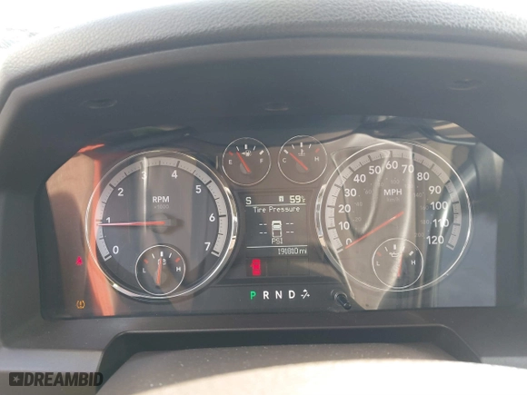 2010 Dodge Ram 1500 SLT with VIN 1D7RB1CTXAS245221, listed as a IAAI auction lot 41593273 with 191,810 mi miles. Bid and sale history available at carsss.com. Image 7.