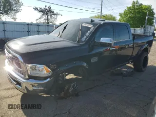 2018 Ram 2500 Limited z VIN 3C6UR5GLXJG105671, wystawiony jako Copart lot #55074015 z przebiegiem 78 275 mil mil oraz Szkoda całkowita • Salvage title. Historia ofert i sprzedaży dostępna na DreamBid. Obrazek 1.