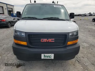 2023 GMC Savana Cargo Van with VIN 1GTW7AFP7P1111956, listed as a Copart auction lot 69986504 with 11,645 mi miles and Salvage Title. Bid and sale history available at carsss.com. Image 5.