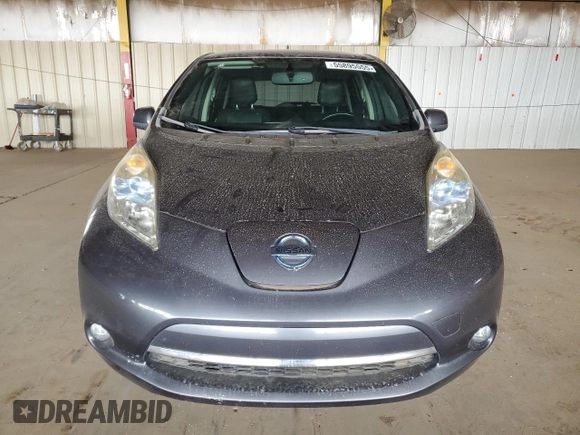 2013 Nissan LEAF SL with VIN 1N4AZ0CP0DC403733, listed as a Copart auction lot 55895555 with 56,896 mi miles and Clean Title. Bid and sale history available at DreamBid. Image 5.
