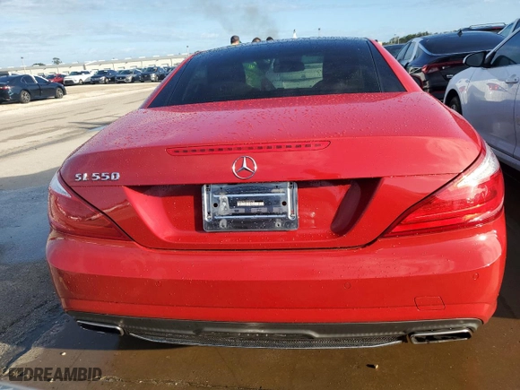 2014 Mercedes-Benz SL-Class SL 550 with VIN WDDJK7DA1EF025798, listed as a Copart auction lot 74262444 with 0 mi miles and Salvage Title. Bid and sale history available at carsss.com. Image 6.