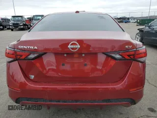 2024 Nissan Sentra SV with VIN 3N1AB8CV4RY320495, listed as a Copart auction lot 49166945 with 10,668 mi miles and Clean Title. Bid and sale history available at DreamBid. Image 6.