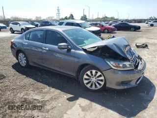 2014 Honda Accord Sedan EX-L with VIN 1HGCR2F84EA260965, listed as a Copart auction lot 50550275 with 39,573 mi miles and Salvage Title. Bid and sale history available at carsss.com. Image 4.