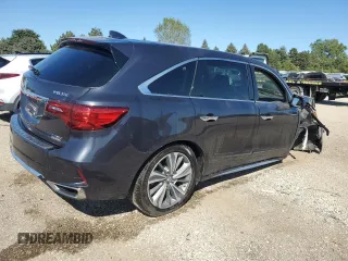 2020 Acura MDX Sport Hybrid w/Technology Pkg with VIN 5J8YD7H58LL001451, listed as a Copart auction lot 69952674 with 61,892 mi miles and Salvage Title. Bid and sale history available at carsss.com. Image 3.
