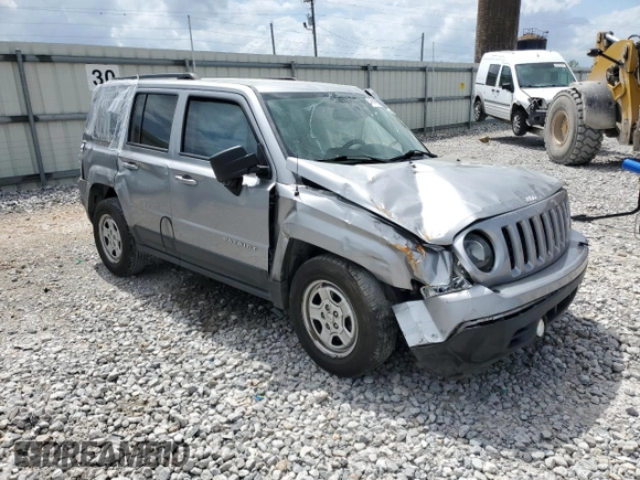 2017 Jeep Patriot Sport with VIN 1C4NJPBB0HD120427, listed as a Copart auction lot 51901855 with Not provided miles and Salvage title. Bid and sale history available at DreamBid. Image 4.